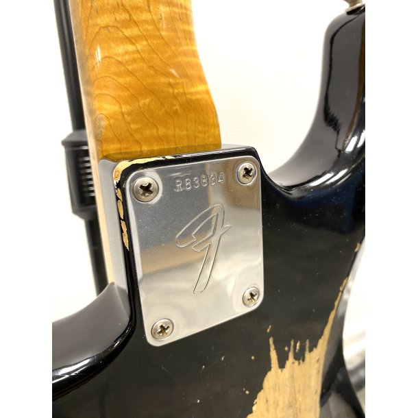 (BRUGT) Fender Custom Shop '68 Relic Todd Krause Masterbuilt Stratocaster 2015 BLK